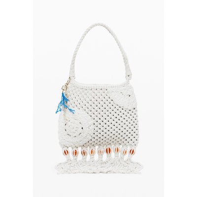 Small crochet shopping bag DESIGUAL