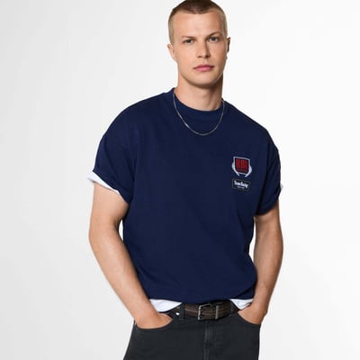 Red Bull Racing T-Shirt À Coupe Ample Avec Imprimé Au Dos PEPE JEANS
