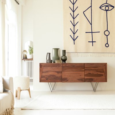 Buffet en palissandre massif 175 cm METRIC TIKAMOON