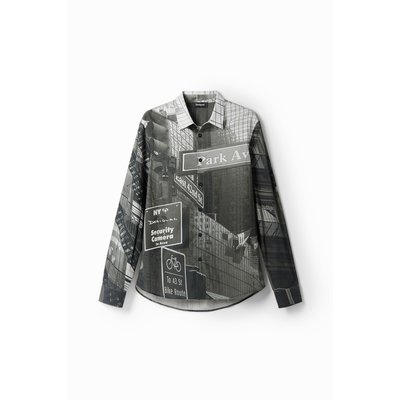 Chemise popeline NY DESIGUAL