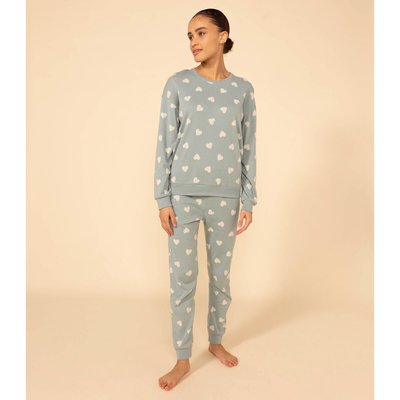 Lienne Cotton Pyjamas with Long Sleeves PETIT BATEAU