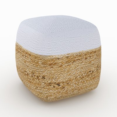 Pouf en jute et D40 cm - BILLY RENDEZ-VOUS DÉCO