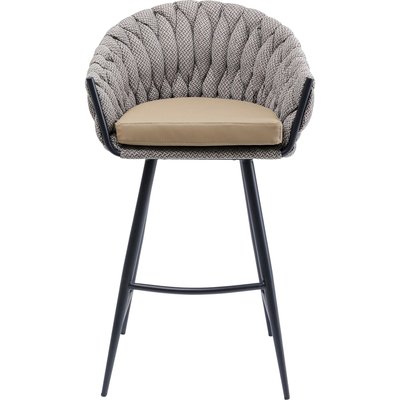 Tabouret de bar Knot marron KARE DESIGN