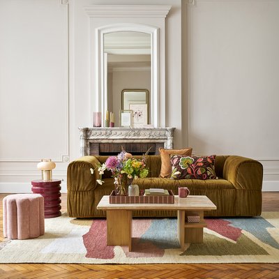 Tapis en jute motif vintage, Quimo LA REDOUTE INTERIEURS