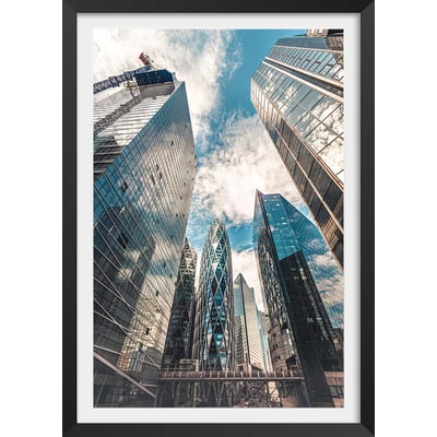Affiche photo paris quartier la defense HEXOA
