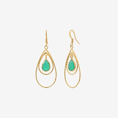 Boucles d'oreilles dorées - SELMA CAROLINE NAJMAN