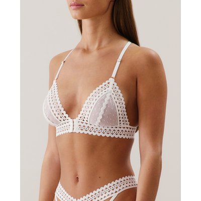 Soutien-gorge triangle en dentelle PLUMETIGRAPHIZ UNDIZ