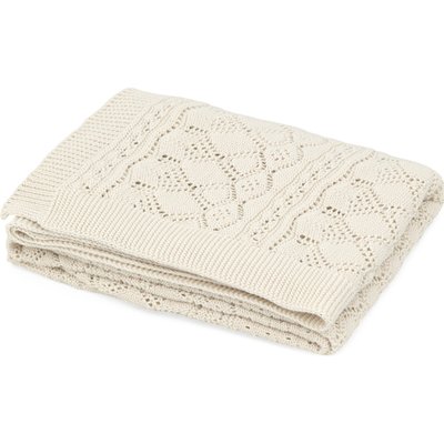 Couverture bébé en tricot Pointelle CAM CAM