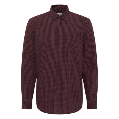 Chemise coton carreaux ajustée MUSTANG