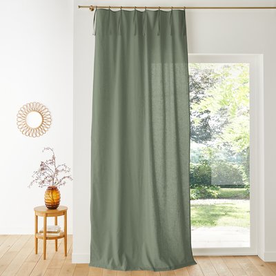 Tenda tessuto misto finitura  laccetti e occhielli, Lincot LA REDOUTE INTERIEURS