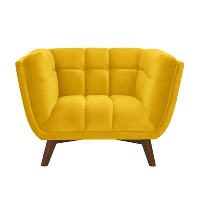 Fauteuil en velours - MONA MAISON PAVANE
