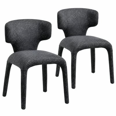 Chaise design en tissu (lot de 2) TULSA PIER IMPORT