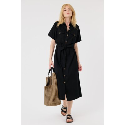 Robe chemise structurée avec poches poitrine ERELL ARTLOVE