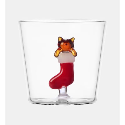 Gobelet chat dans chaussette 30 cl ICHENDORF MILANO