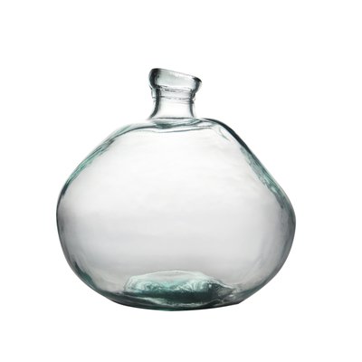 Vase bouteille Simplicity     en verre recyclé TABLE PASSION