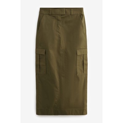 Jupe mi-longue style militaire NEXT