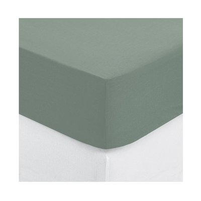 Drap housse coton uni Couleur moderne EDEN