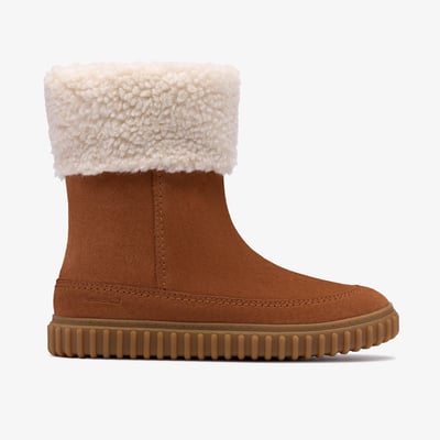 Boots Suède COVE SNUG K CLARKS