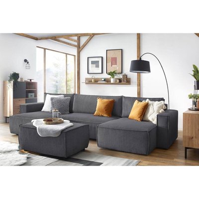 Pouf velours côtelé, NIHAD BOBOCHIC