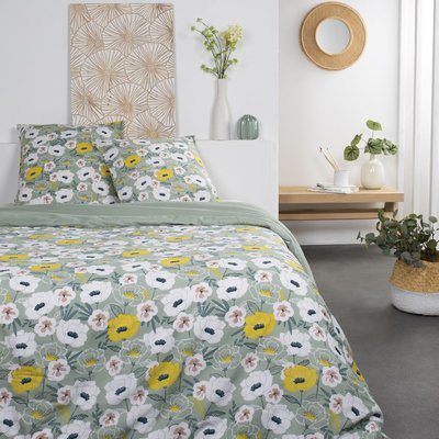 Parure de lit imprimé Jungle coton SUNSHINE JASPE TODAY