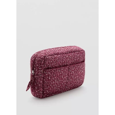 Trousse de toilette matelassée imprimée MANGO TEEN
