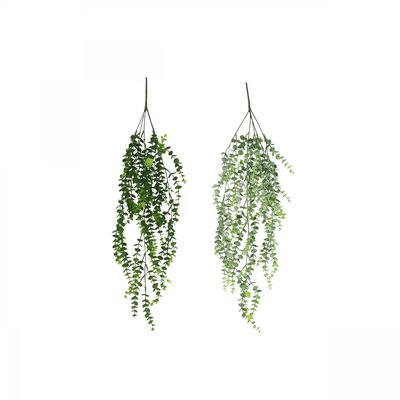 Chute plante artificielle d'eucalyptus 84cm lot de 2 LIGNE DECO