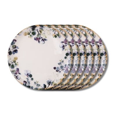 Assiette plate Garden 27,5 cm (lot de 6) - GARDEN TABLE PASSION