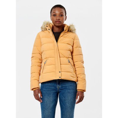 Doudoune longue moutarde femme La Redoute