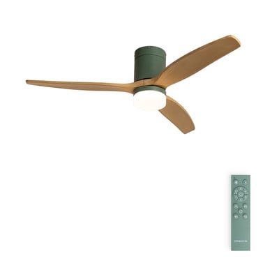 Ventilateur de plafond avec pales techniques en ABS avec lumière et télécommande WIND CALM CREATE