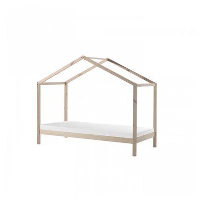Dallas Lit ZH Naturel + Matelas Basic Cool epaisseur VIPACK