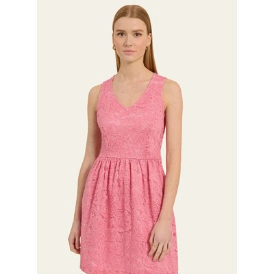 Robe évasée en dentelle sans manches ALYSSE NAF NAF