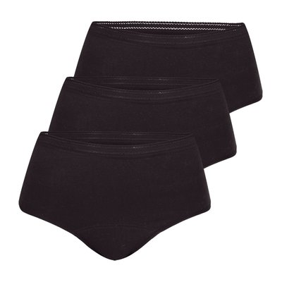Culottes menstruelles taille haute, lot de 3 ATHENA
