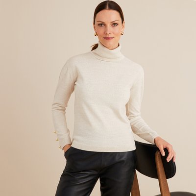 Wool Mix Turtleneck Jumper ANNE WEYBURN