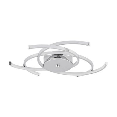 Plafonnier en inox moderneLED, Omnika LINDBY