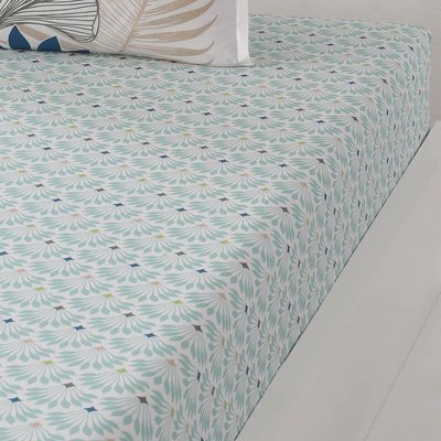 Drap housse en percale de coton bonnet 30 cm NOA SENSEI MAISON