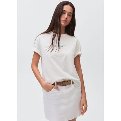 T-shirt imprimé manches courtes MANGO TEEN