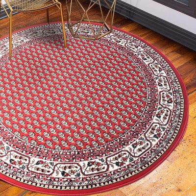 Tapis rond tissé motif oriental AF2 ORION UN AMOUR DE TAPIS