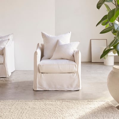 Fauteuil en Tissu massif, ARIANE TIKAMOON