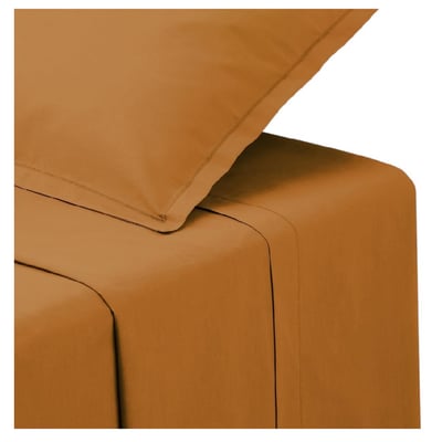 Drap plat en coton Contemporain EDEN