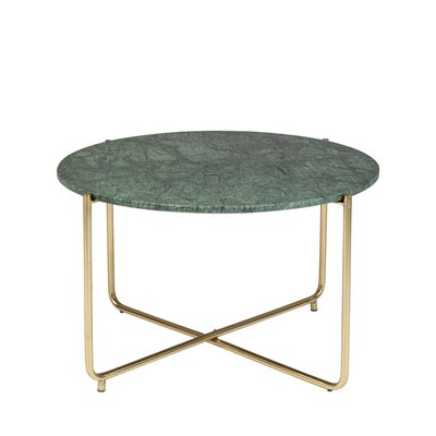 Table basse en marbre ø70cm- TIMPA DRAWER