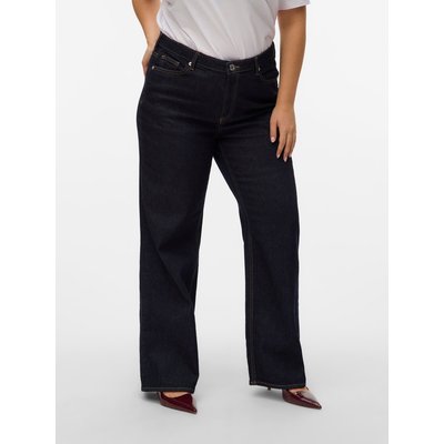 VMCTESSA Taille haute Wide Leg Fit Jeans Jean à coupe large VERO MODA
