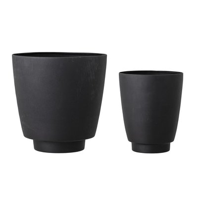 Cache-pot design métal  (set de 2) BLOOMINGVILLE