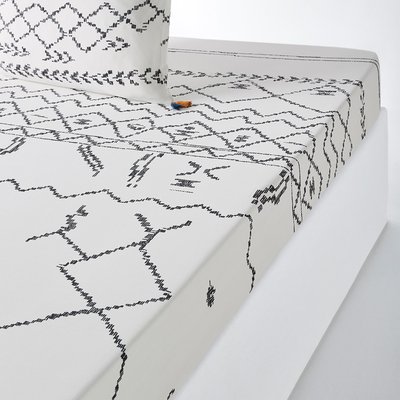 Drap housse coton, Afro Craft LA REDOUTE INTERIEURS