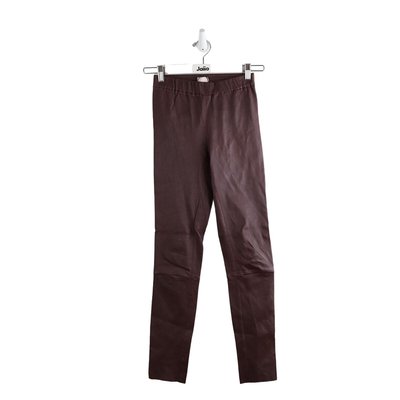 Pantalon slim en cuir - Très Bon État KUJTEN