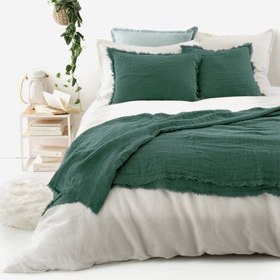 Bedsprei in gewassen linnen, Linange LA REDOUTE INTERIEURS