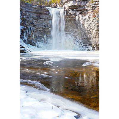 Tableau Mural Cascade Hivernale CASCADE CEANOTHE