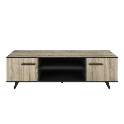 Meuble TV 2 Portes et 2 Niches L151,4 cm - Wayne CALICOSY