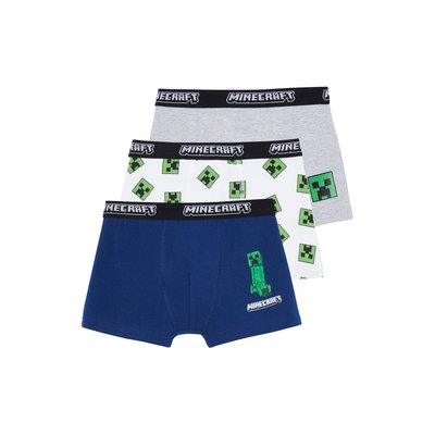 Lot de 3 boxers Minecraft® VERTBAUDET