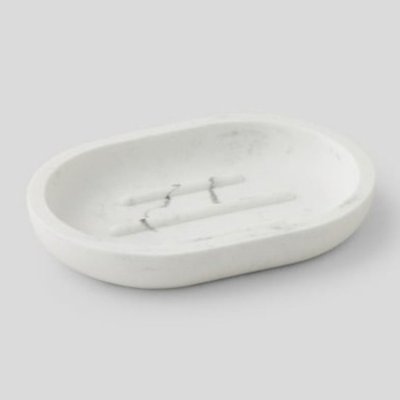 Porte savon en polyrésine effet marbre MONOPRIX MAISON