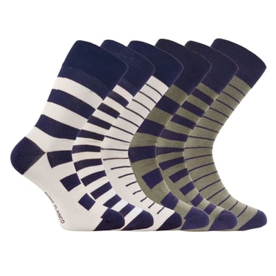 Lot De 6 Chaussettes De Ville SERGE BLANCO